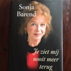 Je ziet mij nooit meer terug  boek van Sonja Barend