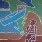 Chinese batik uit Afrika