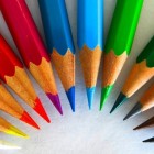 Tekenen met kinderen: kleuren mengen met kleurpotlood