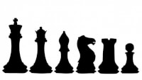 V.l.n.r.: Koning, dame, loper, paard, toren, pion / Bron: Kaz, Pixabay