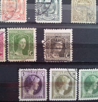 Postzegels uit Luxemburg