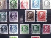 Duitse postzegels uit Bayern (Beieren)