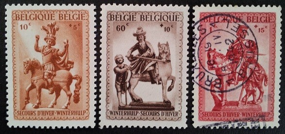 Stamps Belgium: Winterhulp