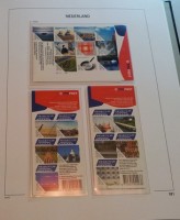 Postzegelboekjes in een verzamelband